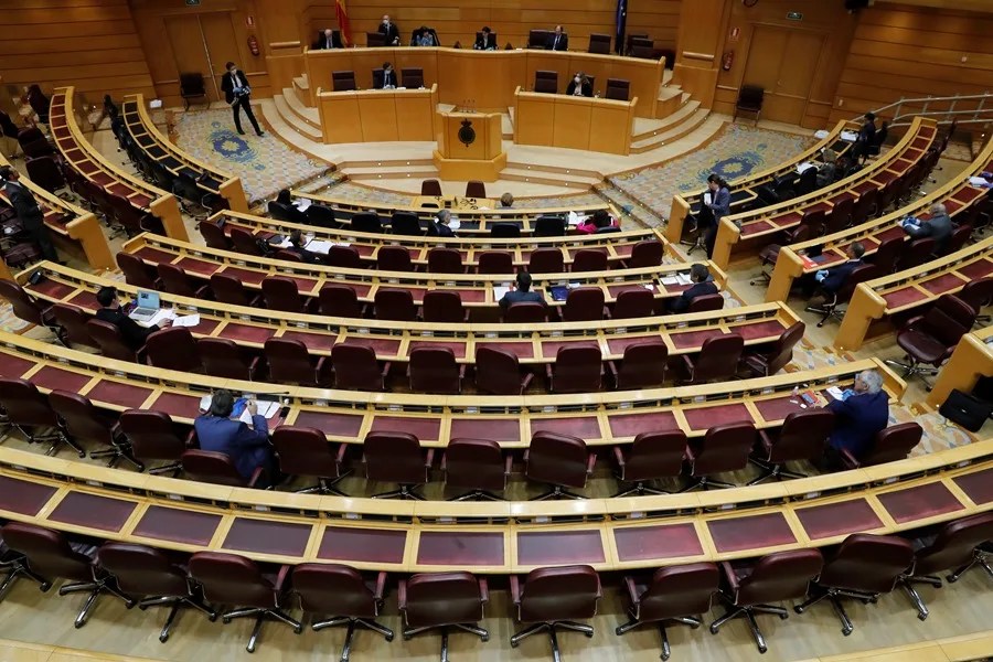 Vista general del Senado