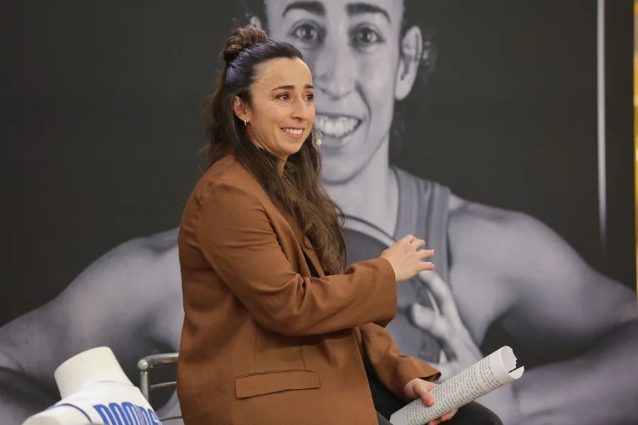 La exinternacional española y leyenda del Club Baloncesto Perfumerías Avenida de Salamanca, Silvia Domínguez.