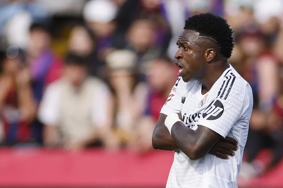 El delantero del Real Madrid Vinicius Jr