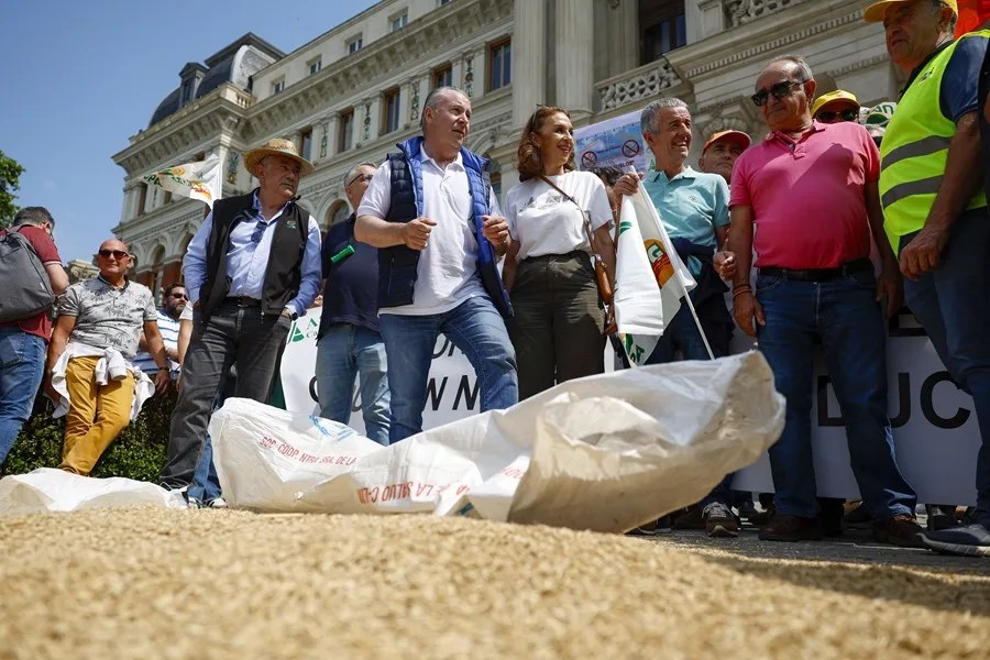 PROTESTA AGRICULTORES