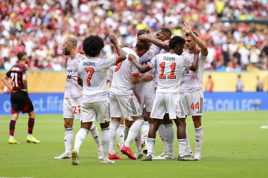 2-4. El Bayern noquea al Flamengo en una oda al fútbol ofensivo para pasar a cuartos del Mundial de Clubes