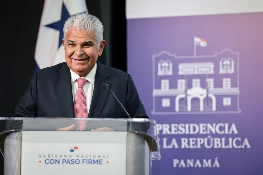 El presidente de Panamá exige respeto a EE.UU. y que no lo involucre en su conflicto con China