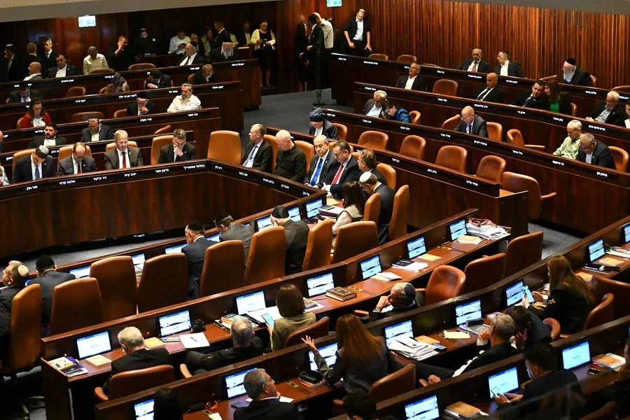 La votación preliminar para disolver el Parlamento de Israel no logra los apoyos suficientes