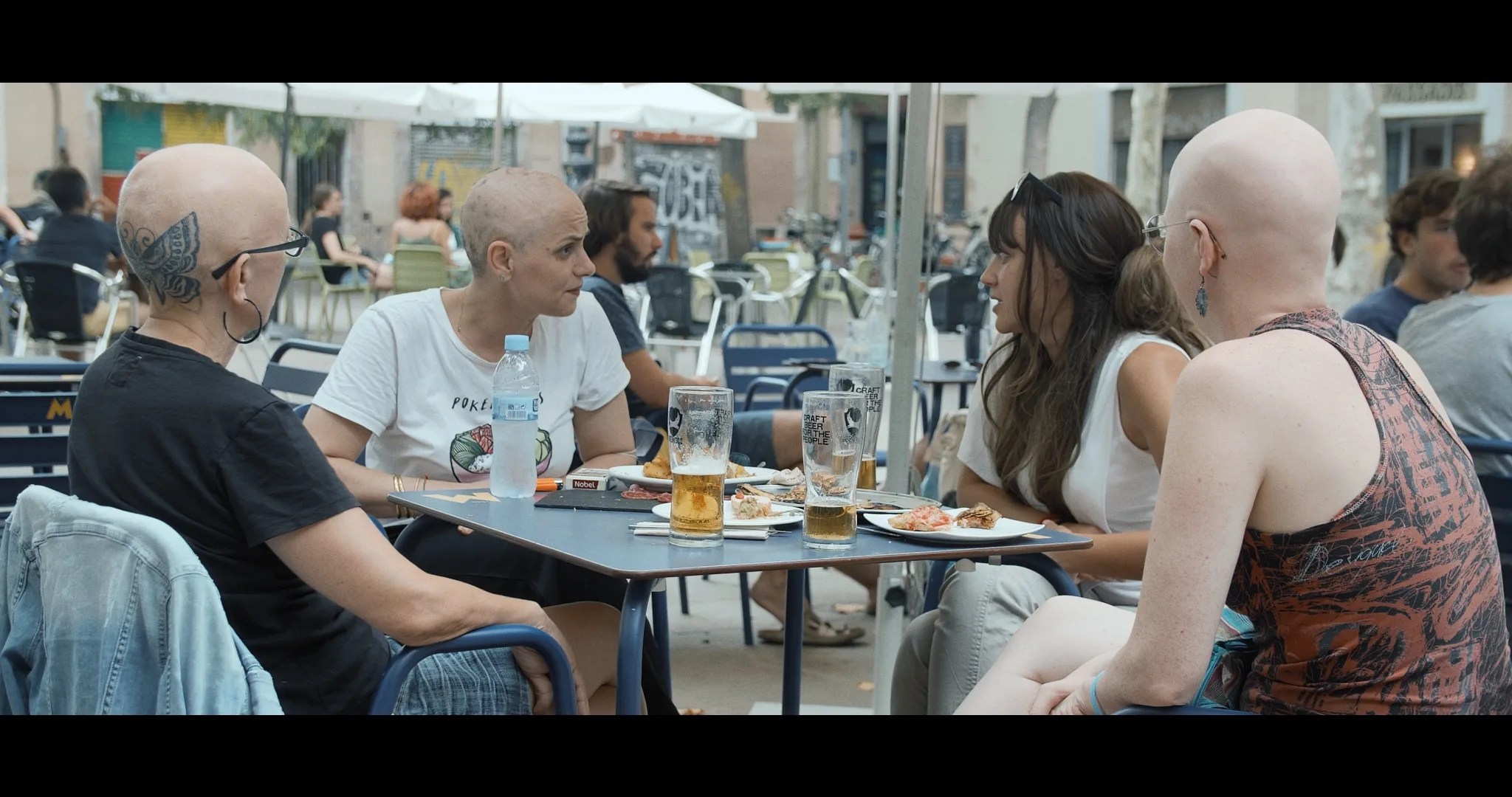 Fotograma del documental ‘Mujeres calvas’.