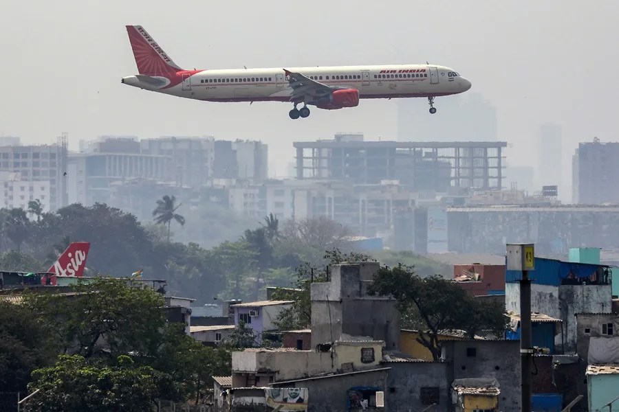 Imagen de archivo de un avión de Air India.