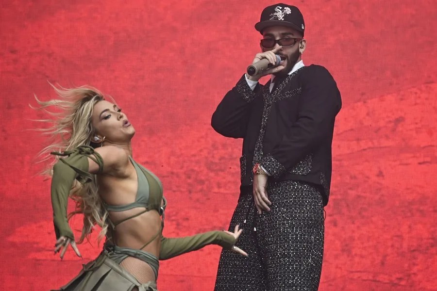 Actuación del artista Manuel Turizo