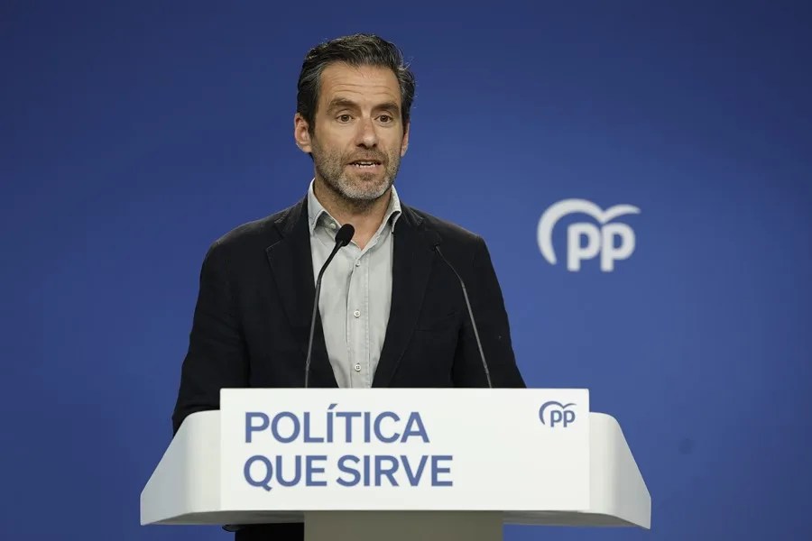 El portavoz del PP, Borja Sémper.