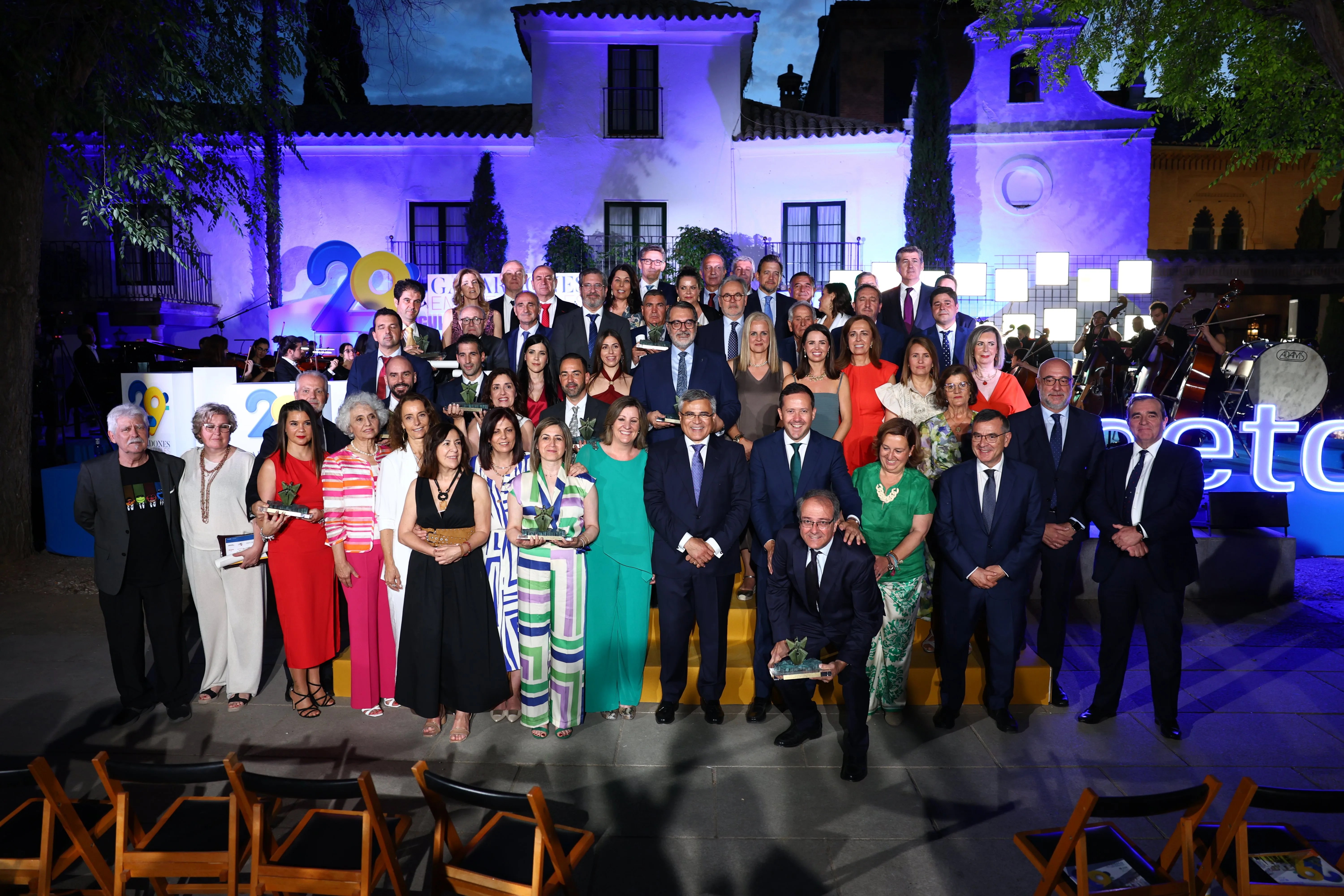 Foto de familia de premios de Fedeto