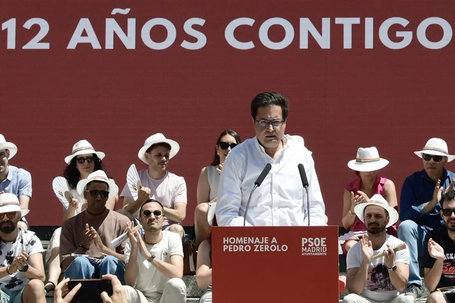 PSOE PP manifestación Plaza de España