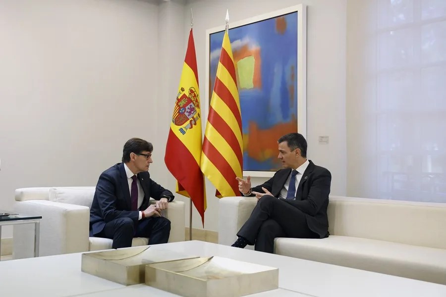 Pedro Sánchez Salvador Illa Moncloa