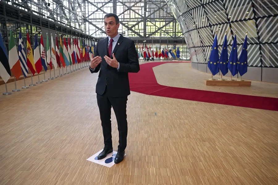 El presidente del Gobierno, Pedro Sánchez.