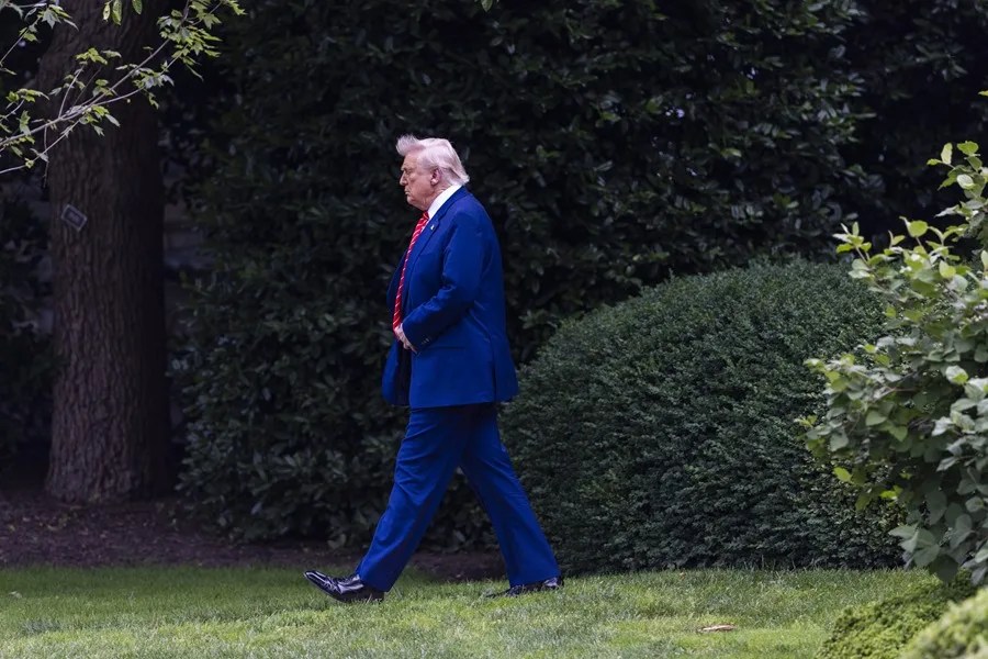 El presidente de EE.UU, Donald Trump