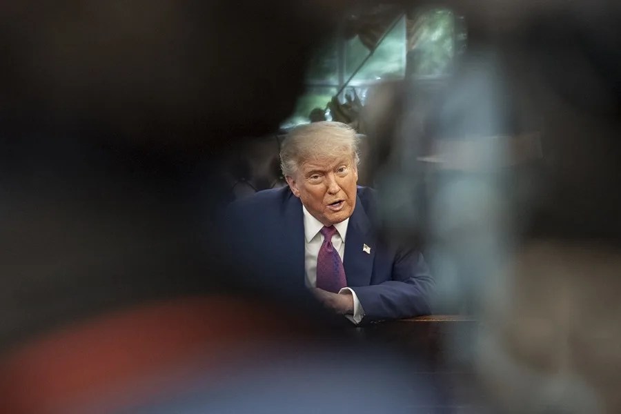 El presidente de EE.UU., Donald Trump