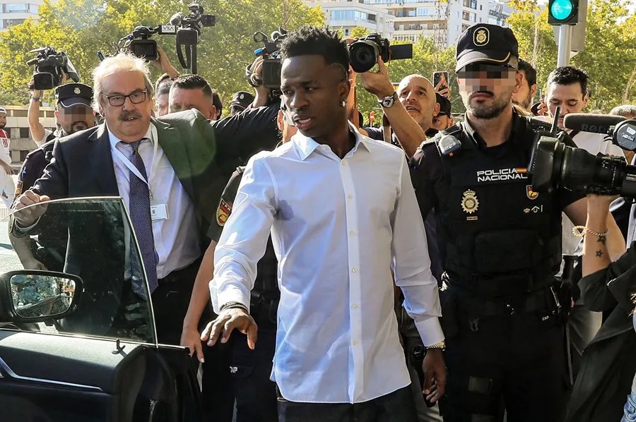 El delantero brasileño del Real Madrid Vinicius Jr