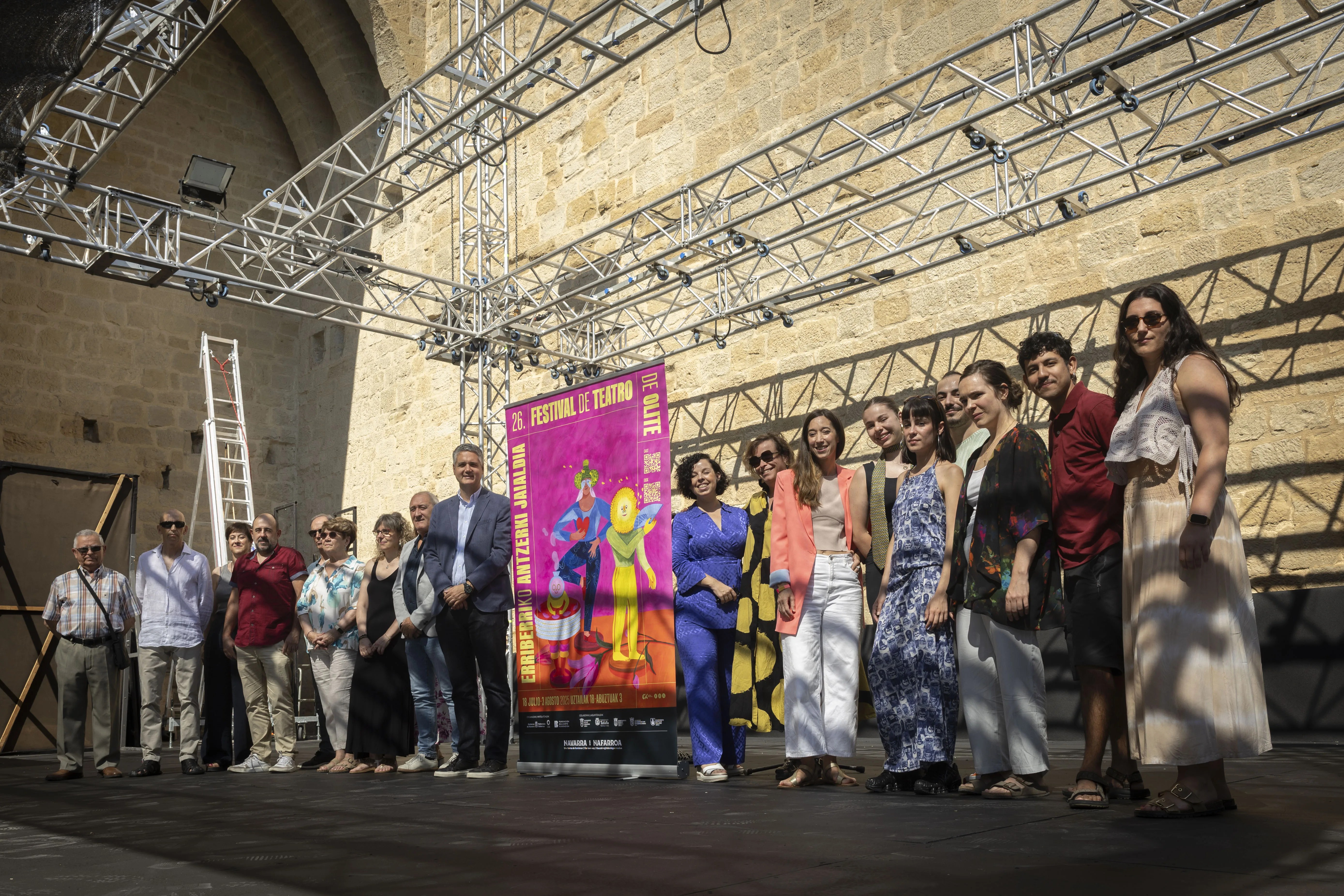 Presentación del 26 Festival de Teatro de Olite