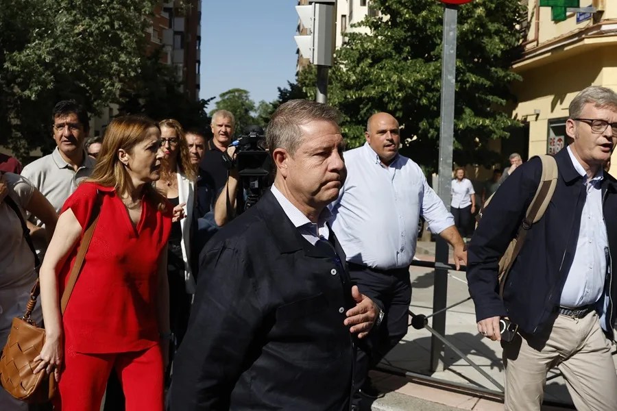 El presidente de Castilla-Mancha, Emiliano García-Page