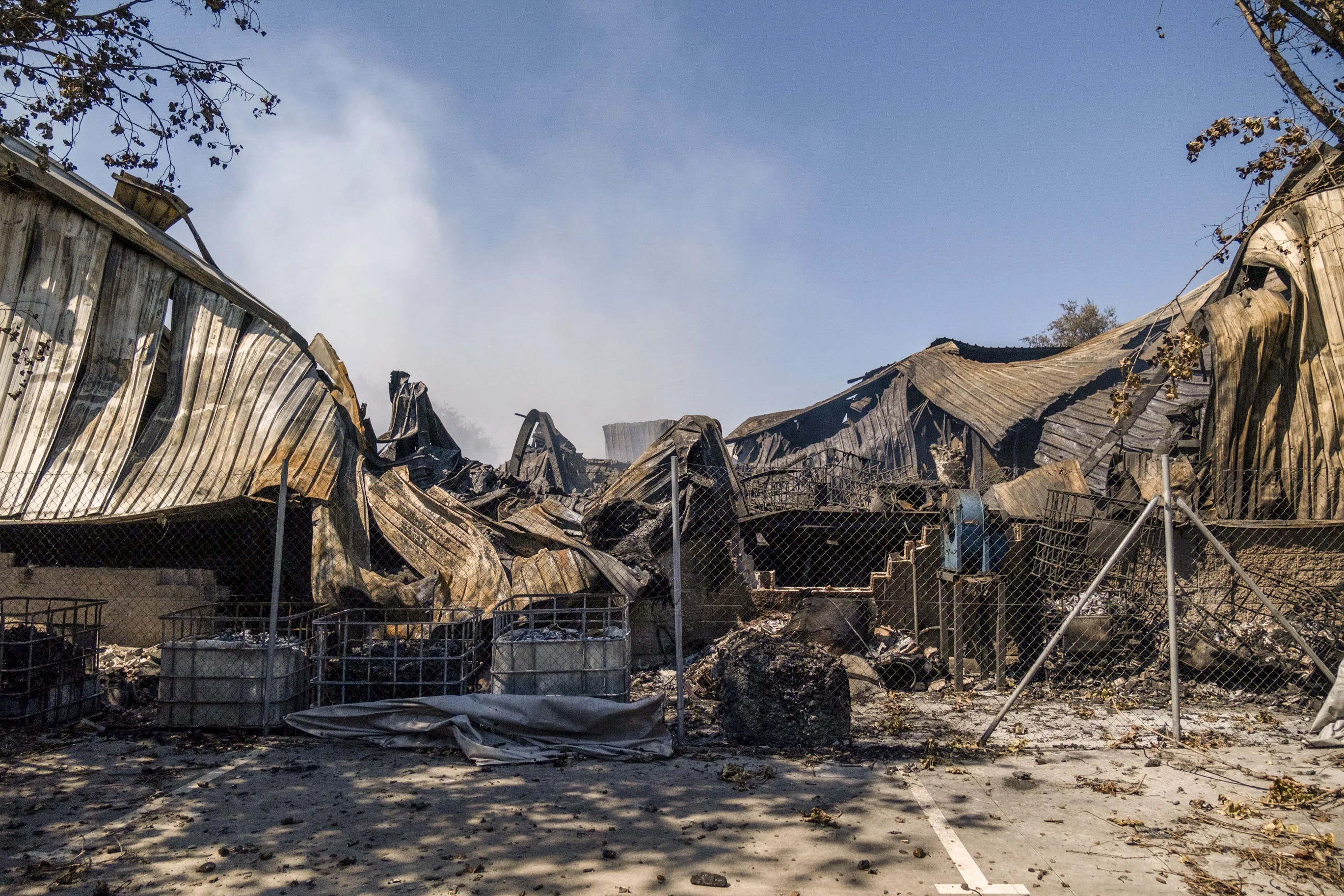 incendio en Azuqueca