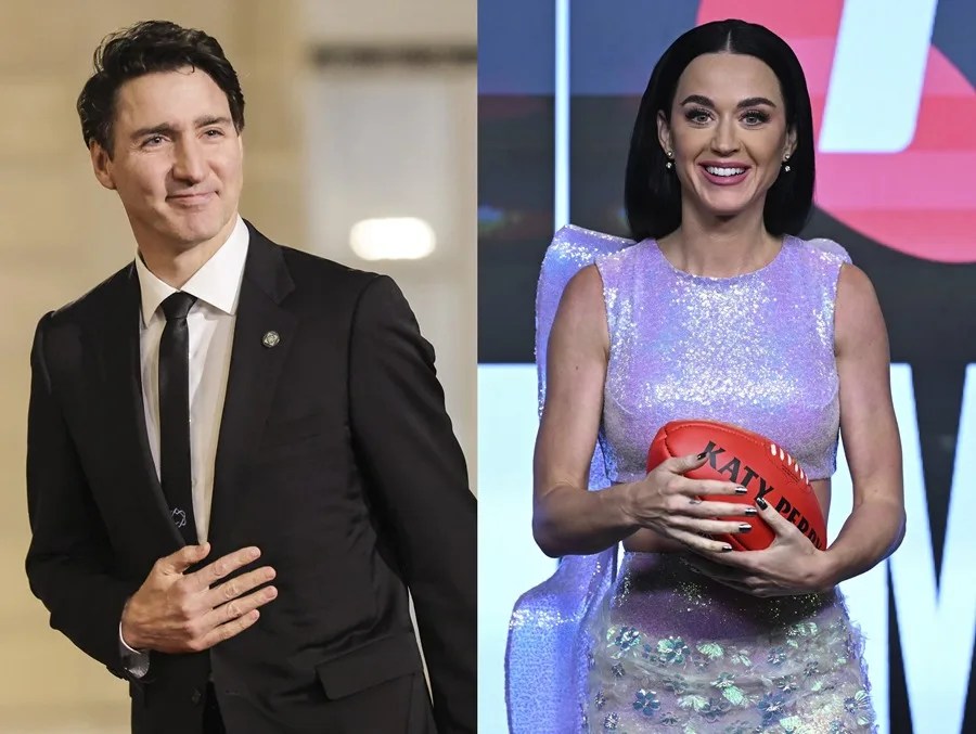 La prensa especula sobre un romance entre Justin Trudeau y Katy Perry tras una cena