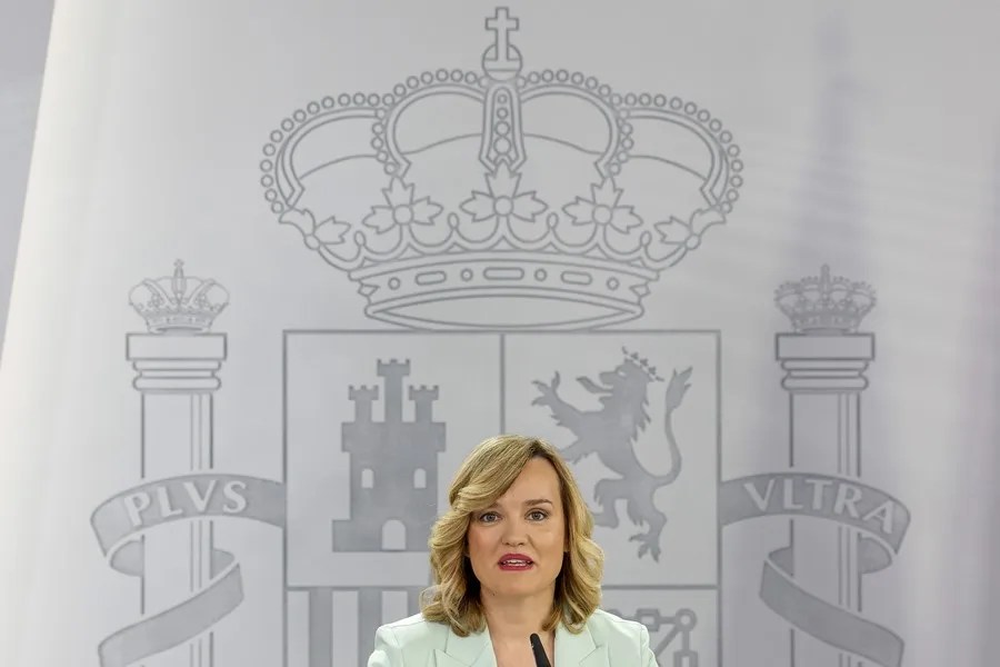 La ministra de Educación y portavoz del Gobierno, Pilar Alegría