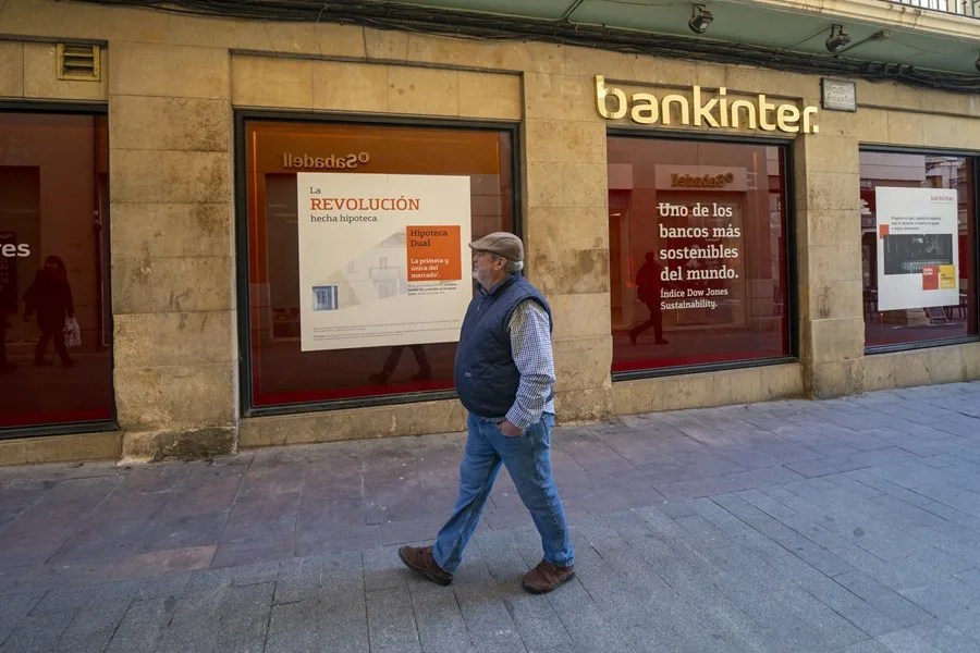 Una oficina bancaria de Bankinter.