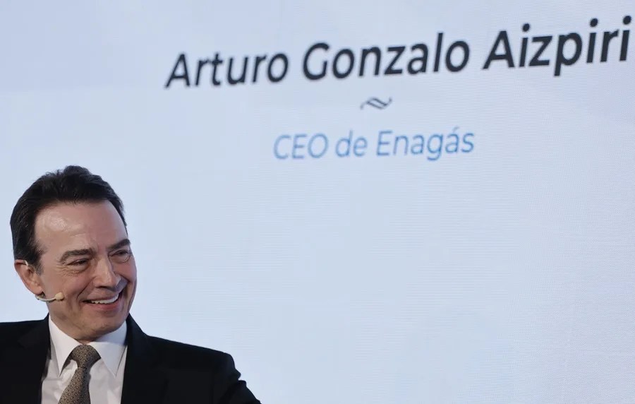 El consejero delegado de Enagas, Arturo Gonzalo Aizpiri.