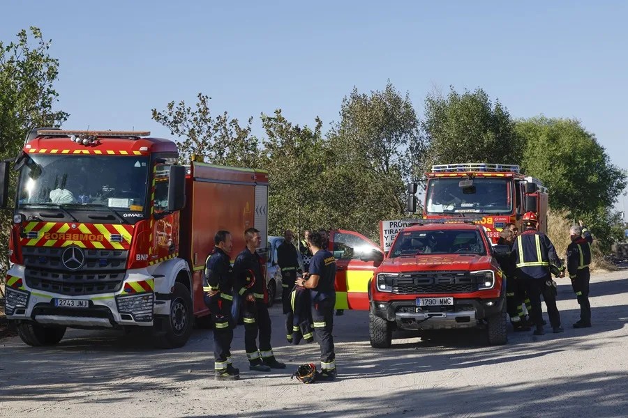incendio Méntrida Madrid