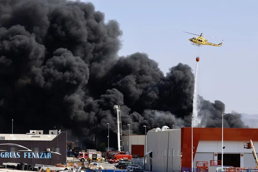 incendio Murcia