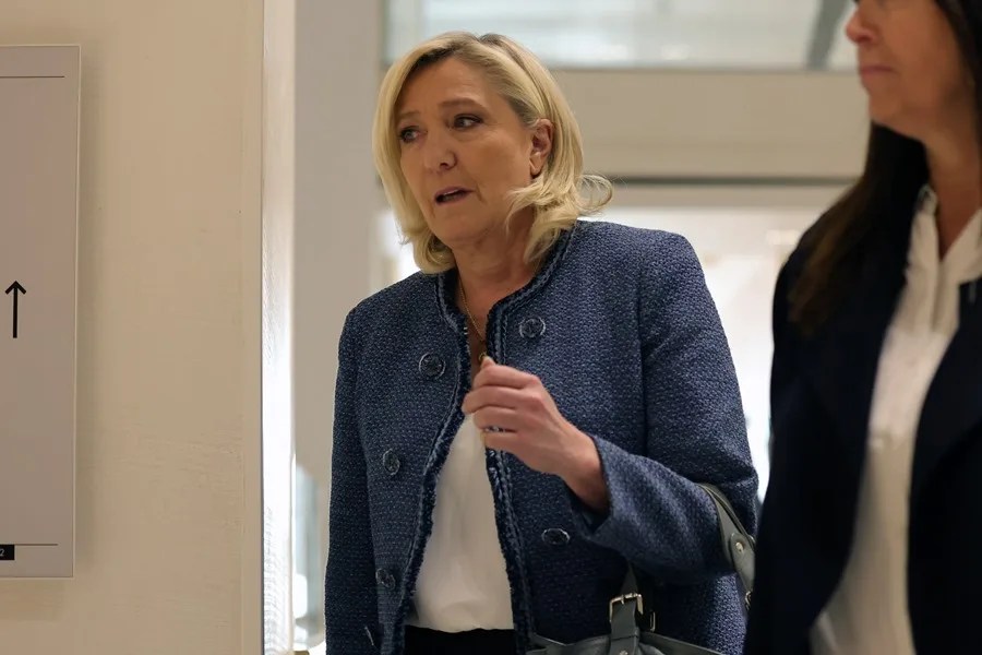 Marine Le Pen , en una imagen de archivo