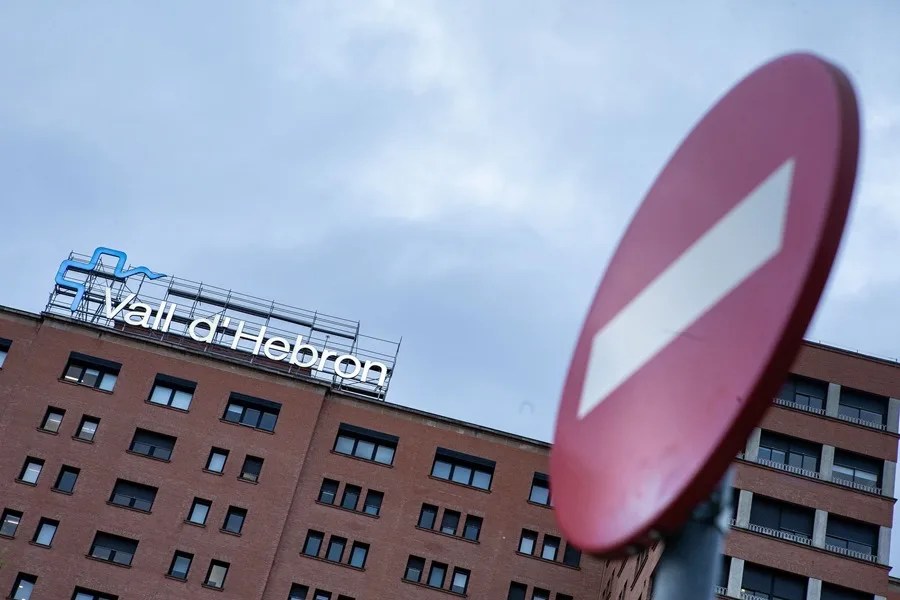 Vista del Hospital Vall d'Hebron de Barcelona