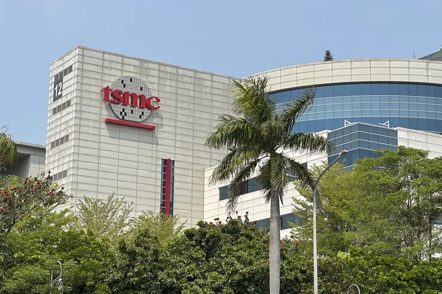 Vista de una de las varias fábricas de Taiwan Semiconductor Manufacturing Company (TSMC), el mayor fabricante de chips del mundo, en Taiwán