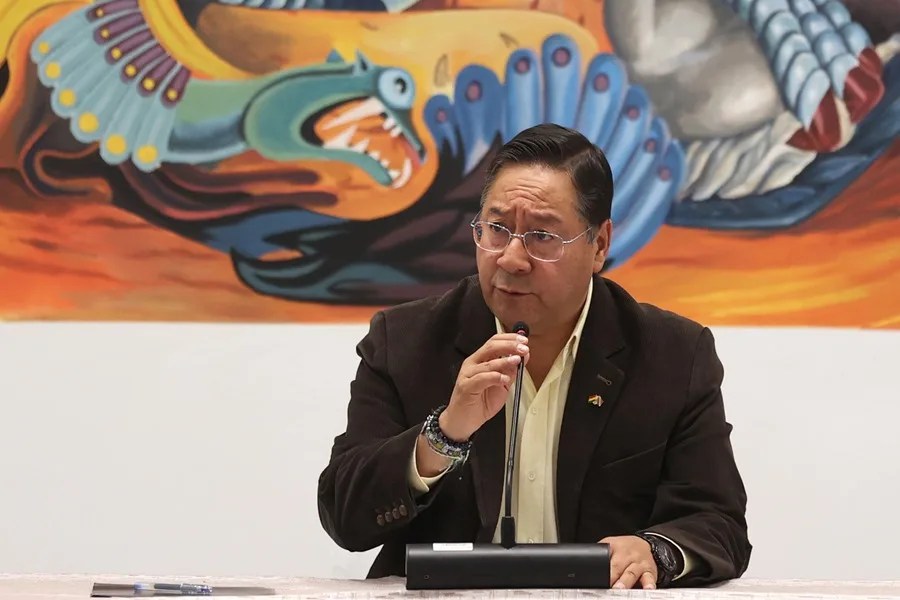 Luis Arce descarta un "efecto Milei" en Bolivia y afirma que el pueblo rechazó a la derecha