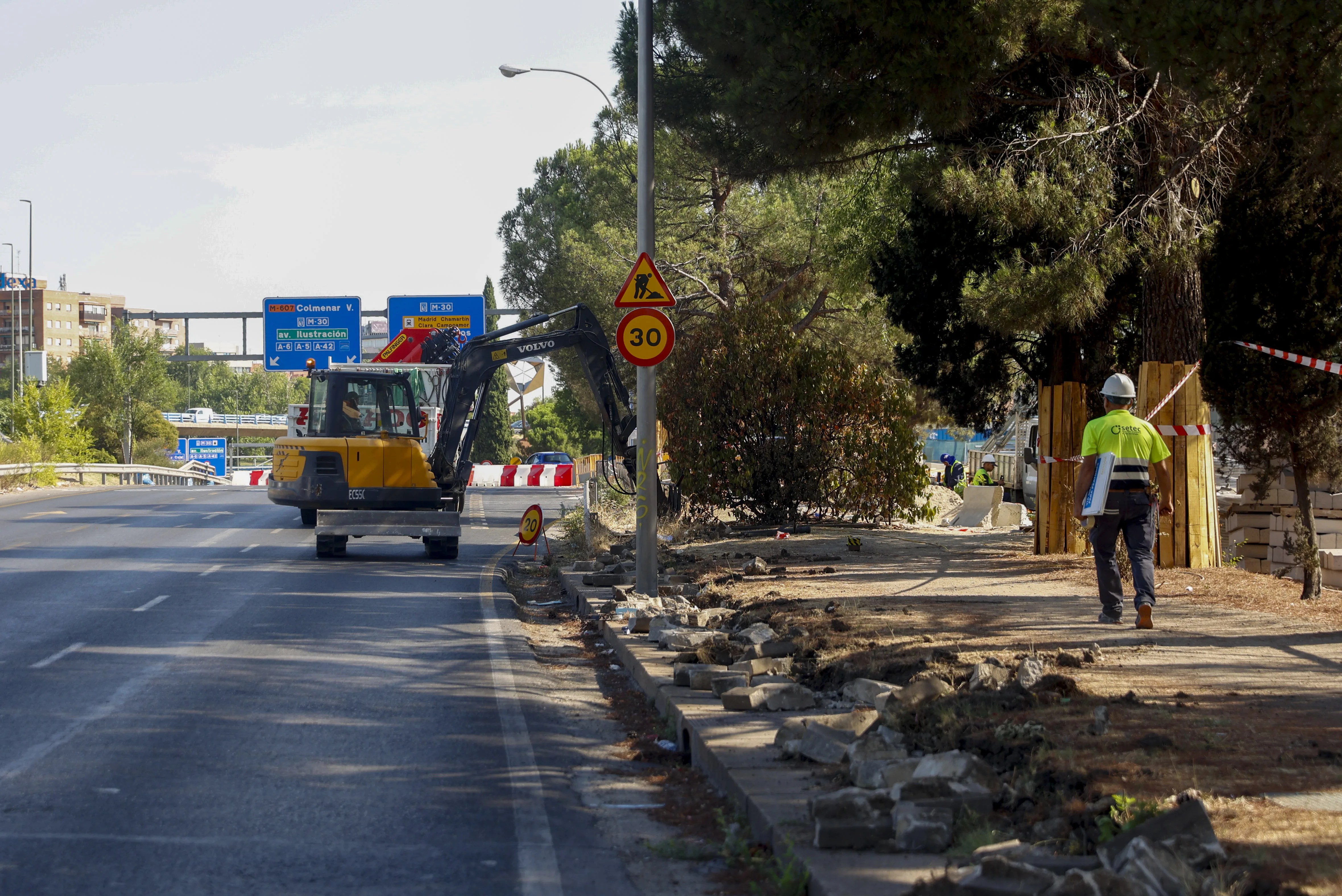 Obras Parque Castellana