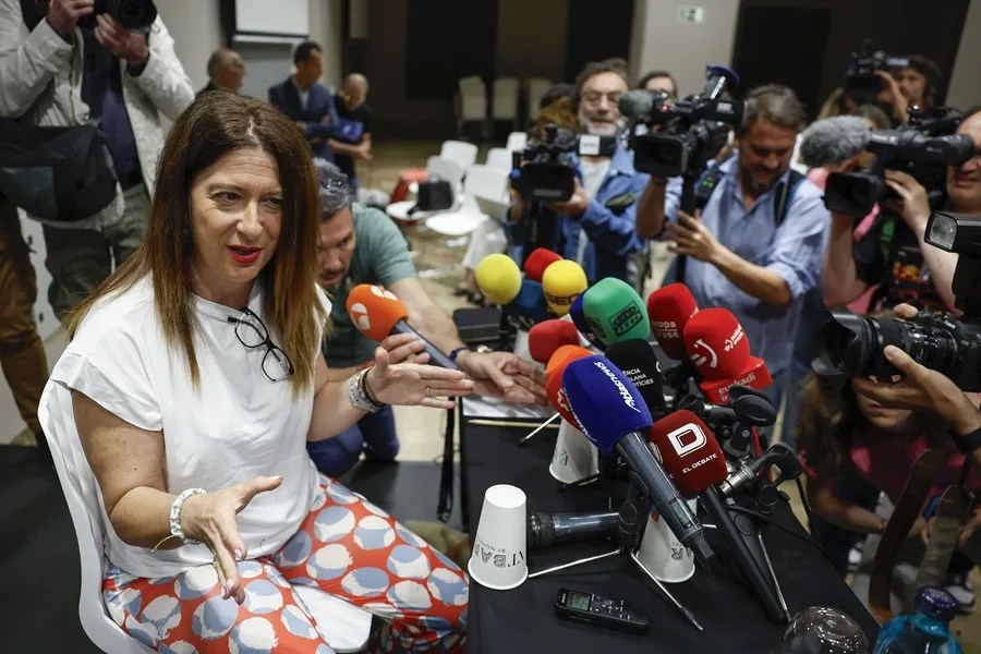 La exmilitante socialista Leire Díez