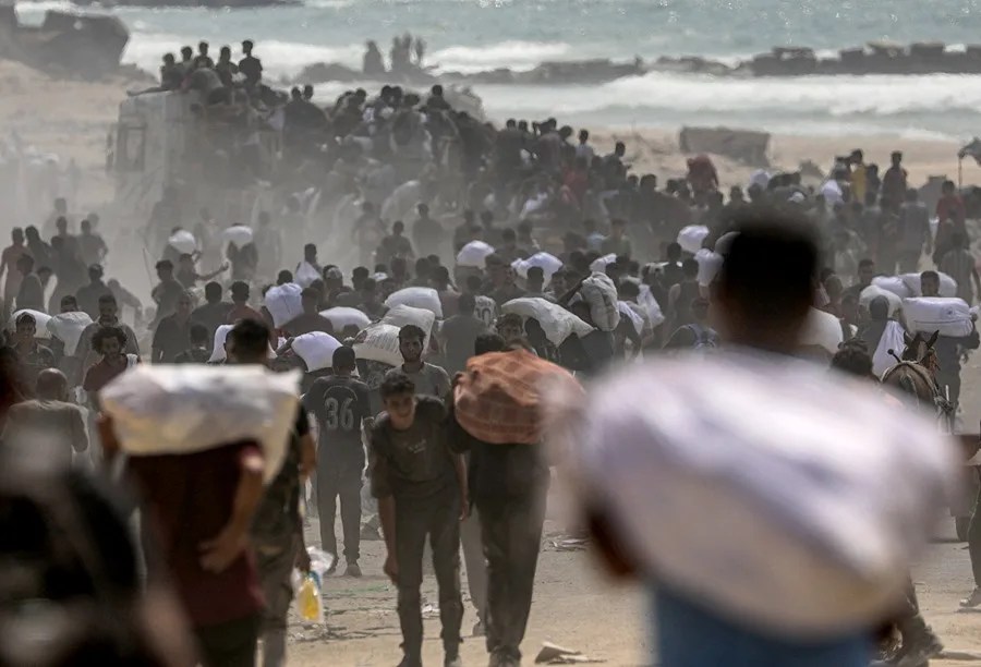 La ONU denuncia casi 5.000 heridos en Gaza mientras buscan comida y pide que Israel facilite el reparto