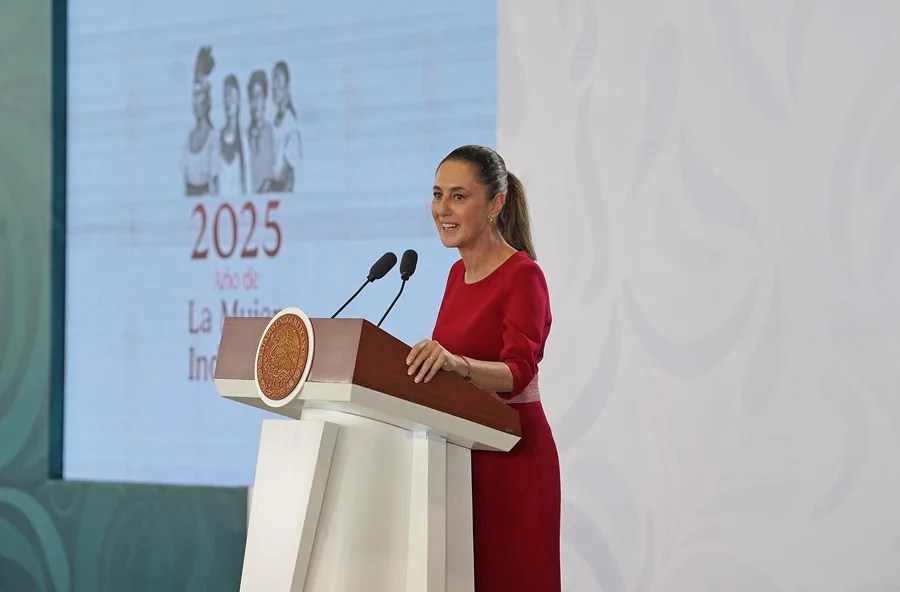 En México no manda EE.UU. como lo aseguró Trump, avisa la presidenta: "manda el pueblo"