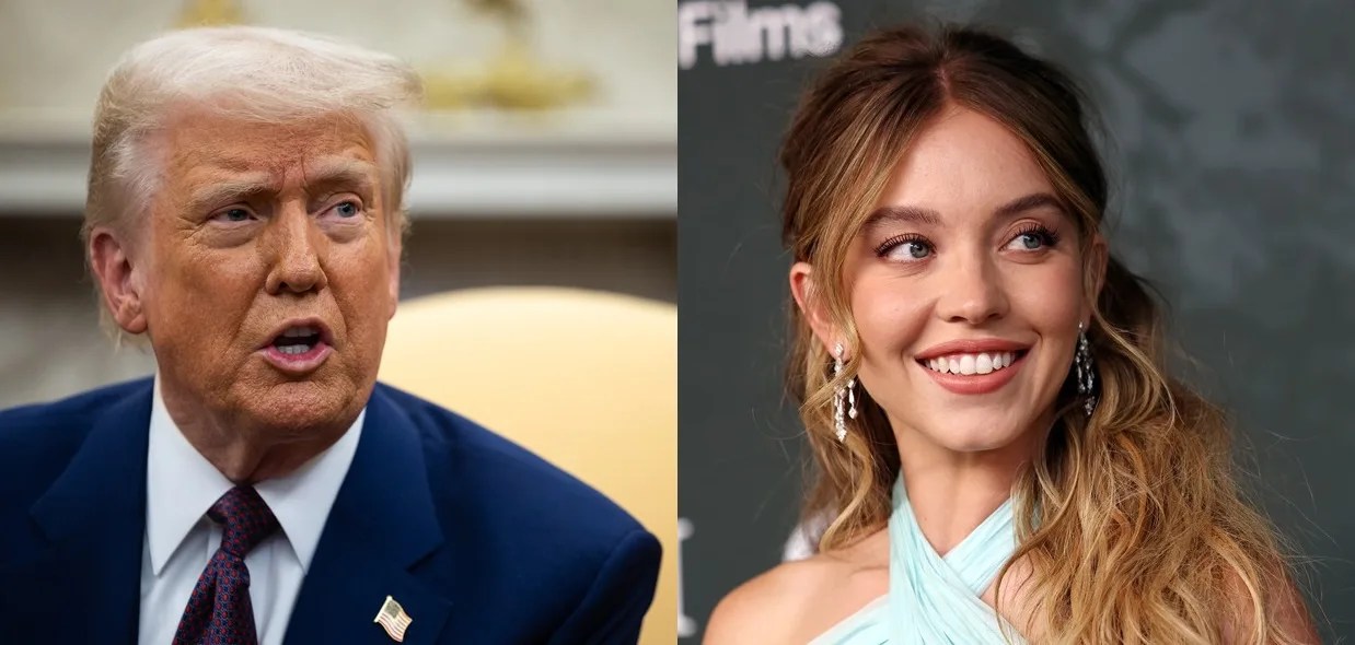 Trump respalda a Sydney Sweeney tras el polémico anuncio de American Eagle