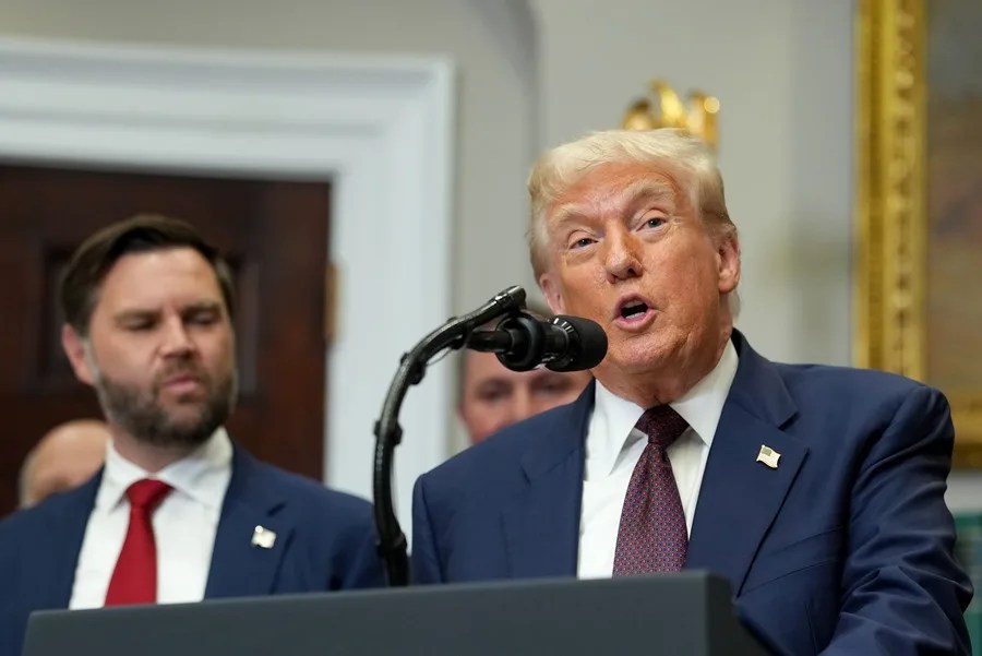 Trump dice que lo que sucede en Gaza es "terrible" pero no responde a si lo considera un genocidio