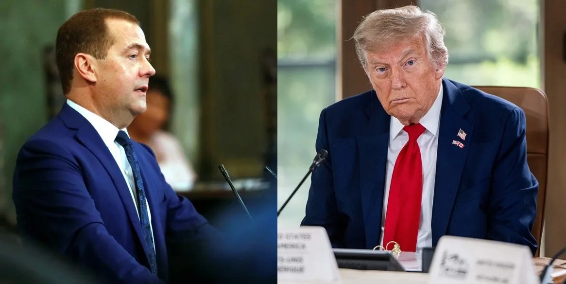 Trump despliega dos submarinos nucleares ante las "provocadoras declaraciones" del expresidente de Rusia Dmitri Medvédev