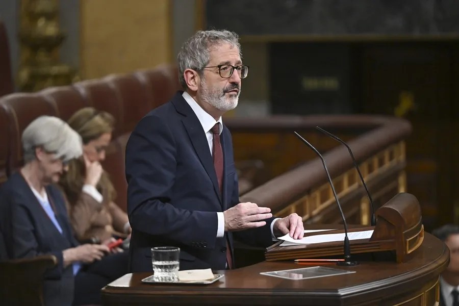 El diputado de Sumar Carlos Martín.