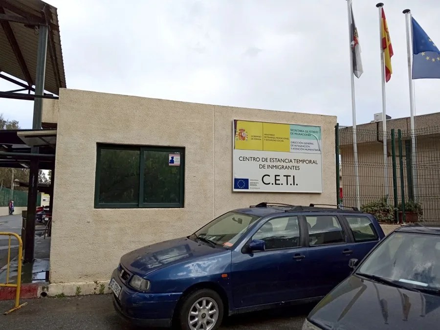 Vista del Centro de Estancia Temporal de Inmigrantes (CETI) de Ceuta.