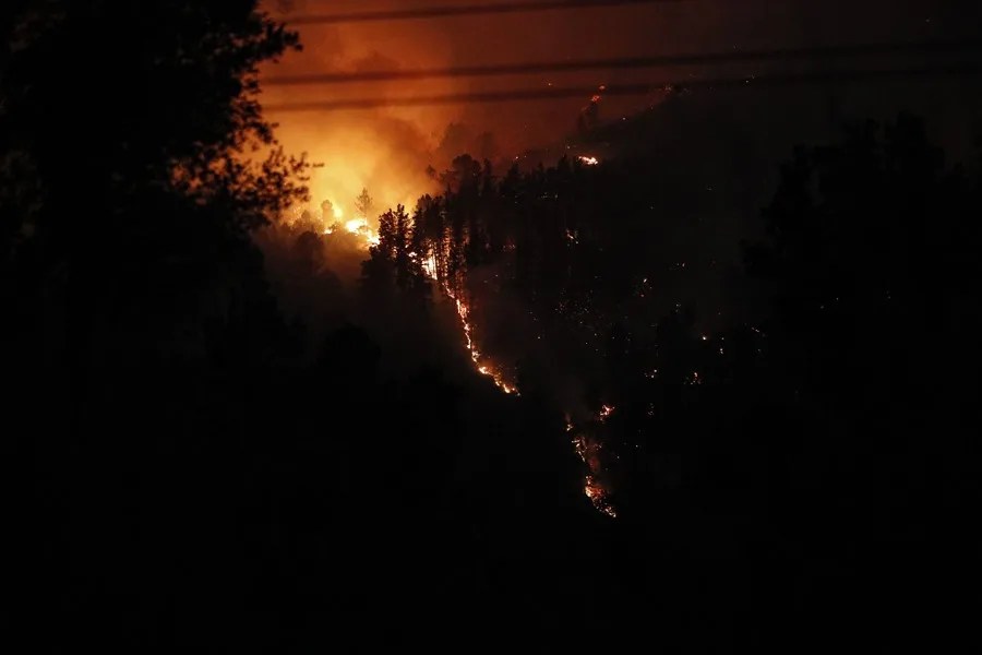 Incendio en A Pobra do Brollón
