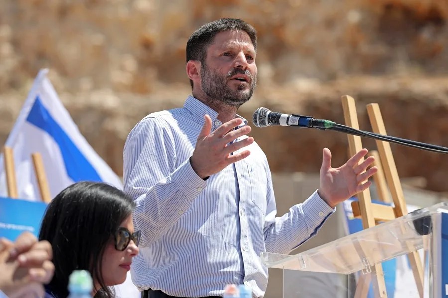 El ministro israelí Bezalel Smotrich.