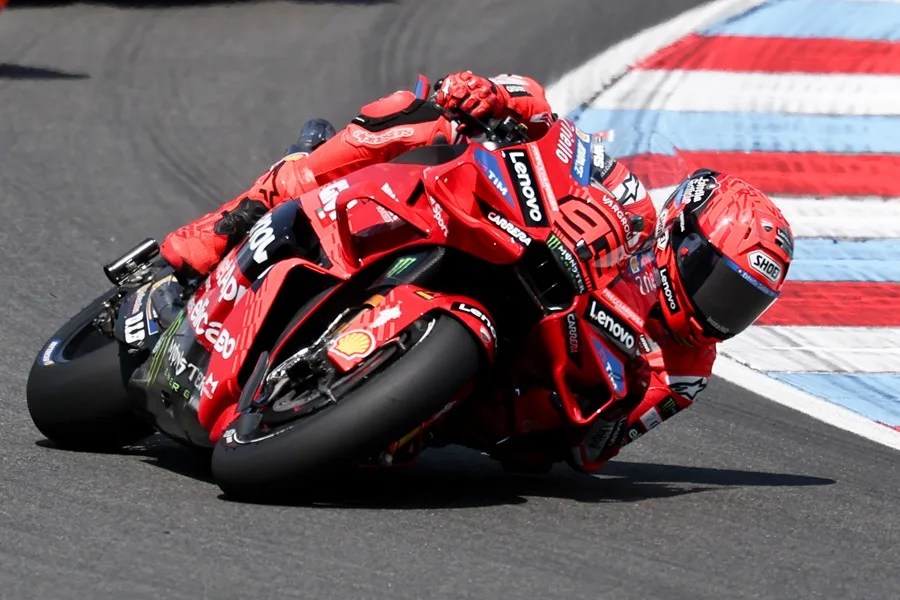 El español Marc Márquez (Ducati Desmosedici GP25).