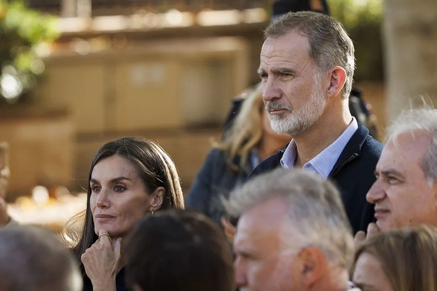La reina Letizia y el rey Felipe VI
