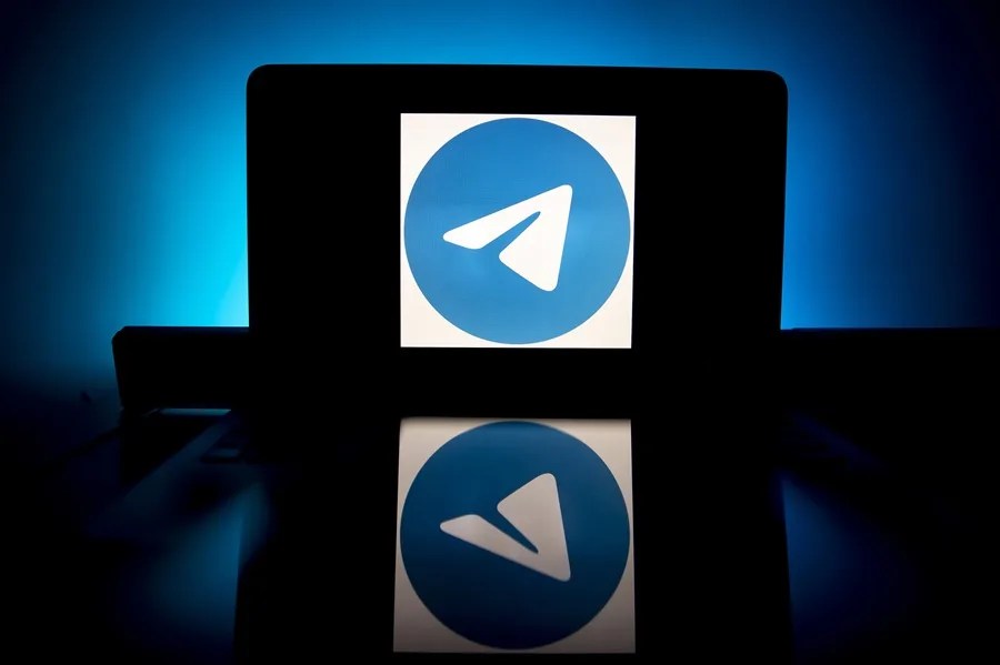 Logo de Telegram.
