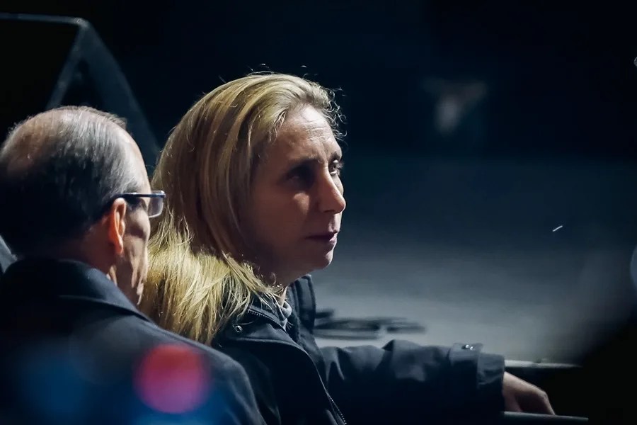 Fotografía de archivo de la secretaria general de la Nación, Karina Milei, en el lanzamiento del libro del presidente de Argentina, Javier Milei, en Buenos Aires (Argentina). EFE/ Juan Ignacio Roncoroni