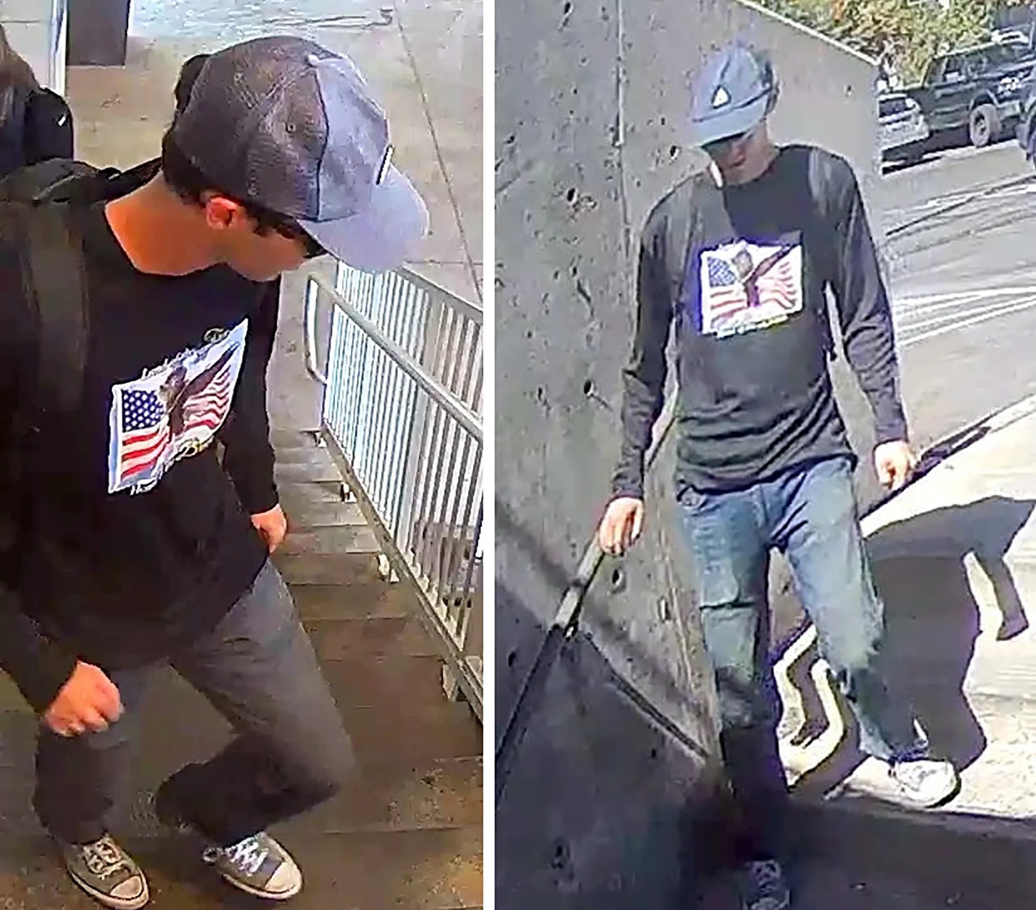 El FBI publica dos fotos del sospechoso de asesinar de Charlie Kirk