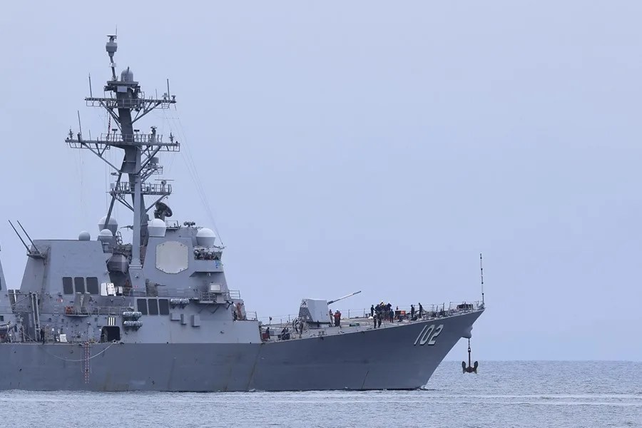 Un buque destructor lanzamisiles del Ejército de EE.UU está de "visita de cortesía" en Panamá