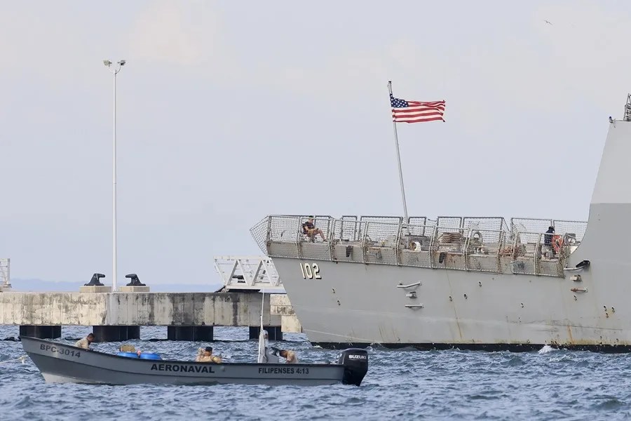 El buque destructor de EE.UU. regresa a Panamá como parte de la cooperación en seguridad