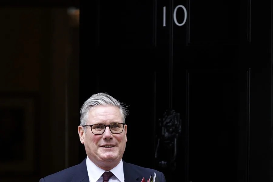 El primer ministro británico, Keir Starmer,